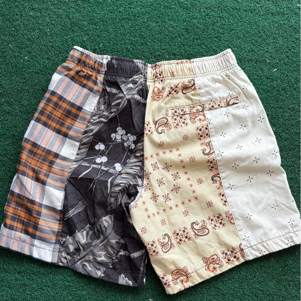 sold out Nike Jordan “So What• patchwork short sz small